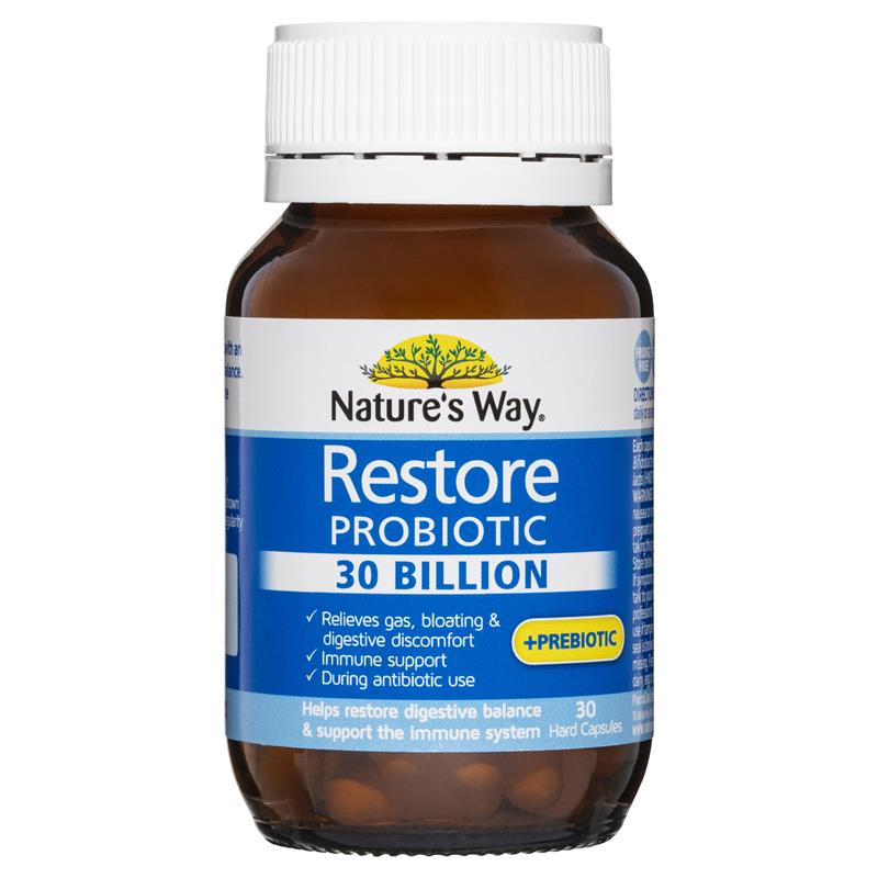 Load image into Gallery viewer, Nature's Way Restore Probiotic 30 Billion 30 Capsules
