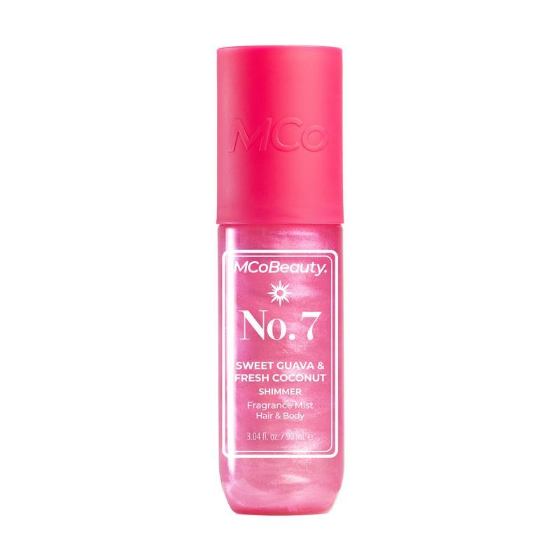 Load image into Gallery viewer, MCoBeauty Sweet Guava &amp; Fresh Coconut Shimmer No.7 Fragrance Hair &amp; Body Mist 90ml

