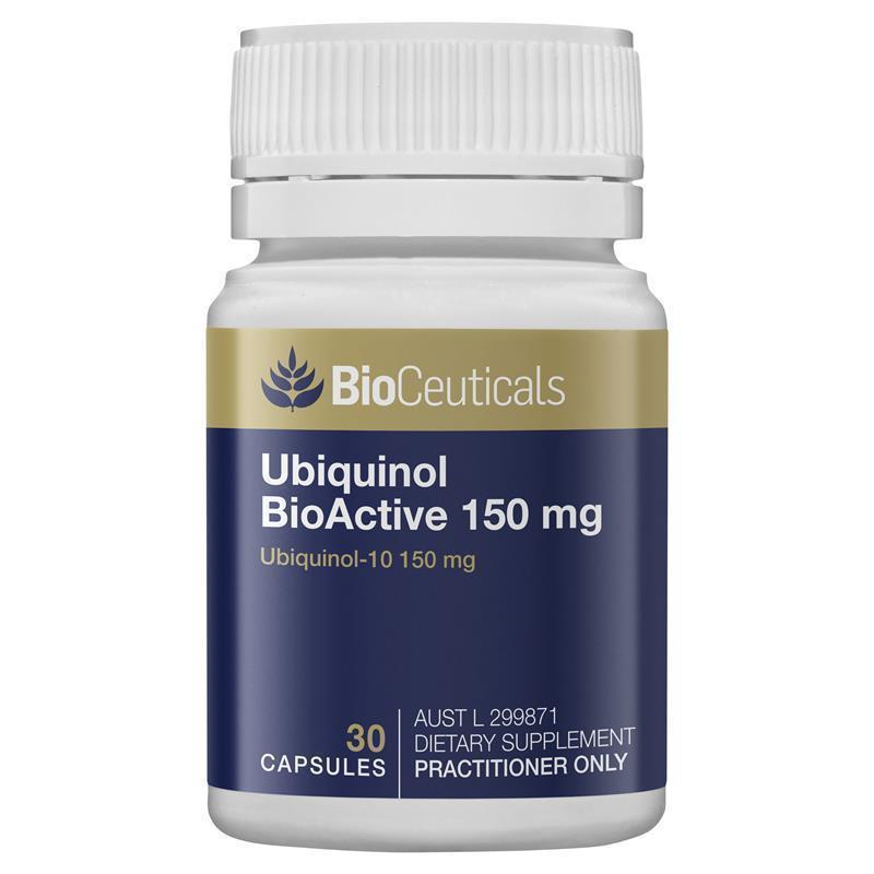 Load image into Gallery viewer, BioCeuticals Ubiquinol BioActive 150mg 30 Capsules
