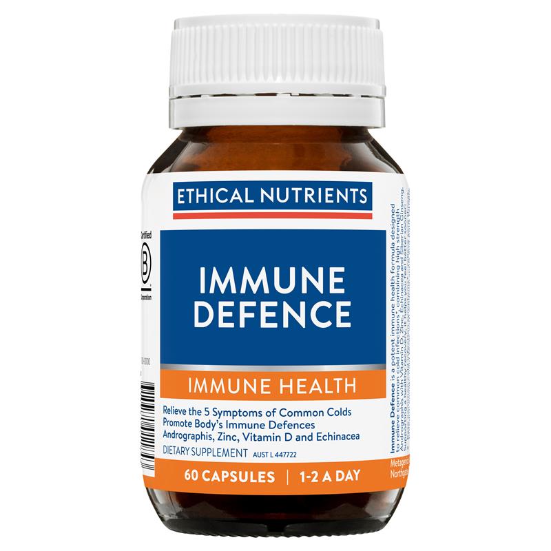 Load image into Gallery viewer, Ethical Nutrients Immune Defence 60 Capsules
