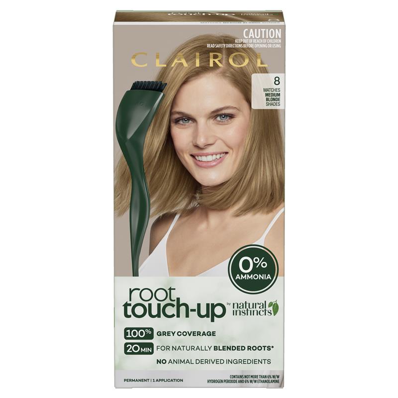 Load image into Gallery viewer, Clairol Root Touch Up Natural Instincts 8 Medium Blonde Permanent Hair Colour
