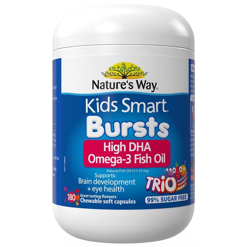 Load image into Gallery viewer, Nature's Way Kids Smart Omega3 Fish Oil Trio 180 Capsules
