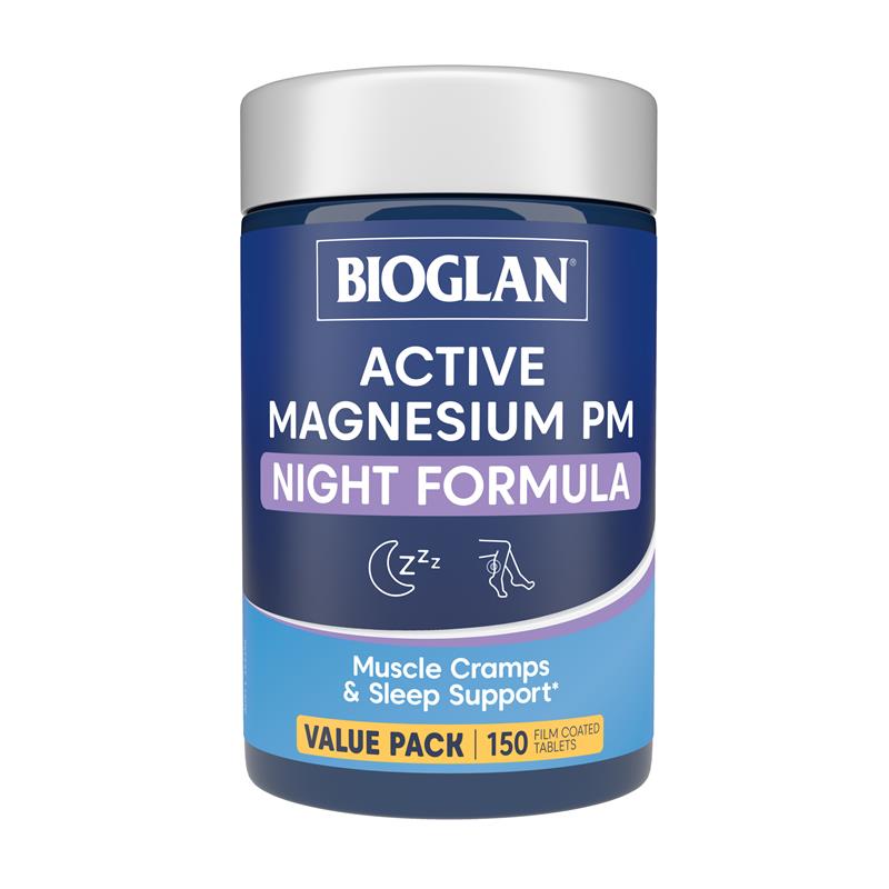 Load image into Gallery viewer, Bioglan Active Magnesium PM 150 Tablets
