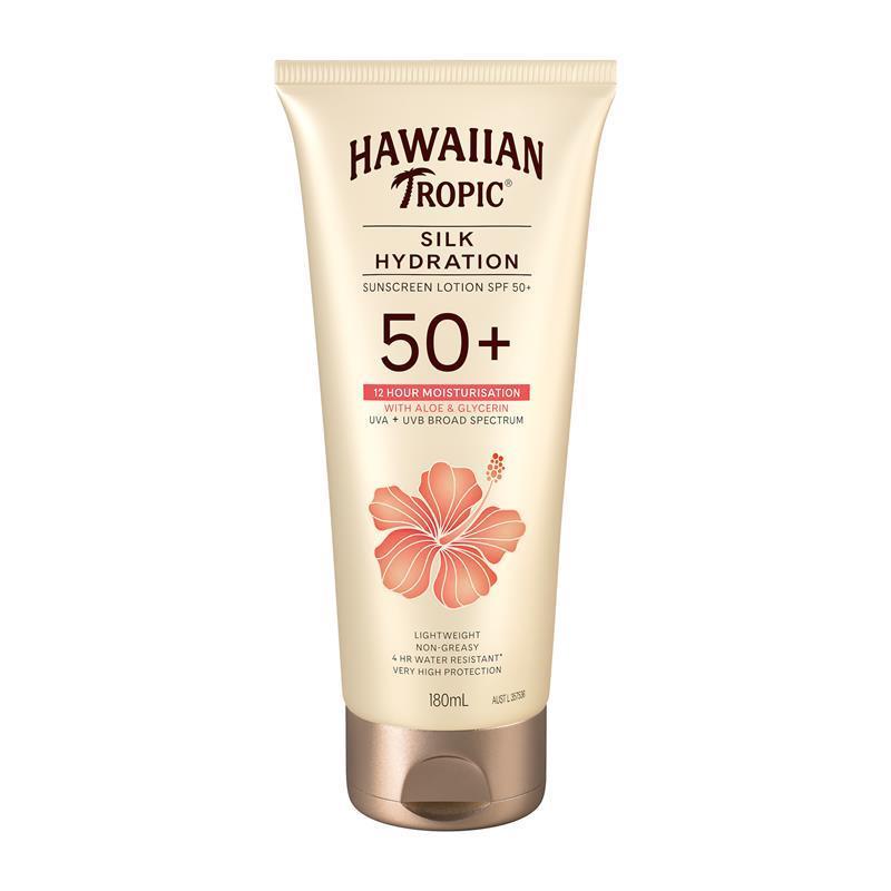 Load image into Gallery viewer, Hawaiian Tropic Silk Hydration Lotion 50+ 180ml
