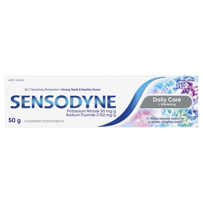 Load image into Gallery viewer, Sensodyne Toothpaste Daily Care + Whitening 50g
