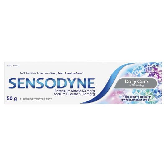 Sensodyne Toothpaste Daily Care + Whitening 50g