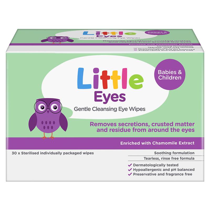 Load image into Gallery viewer, Little Eyes Cleansing Wipes 30
