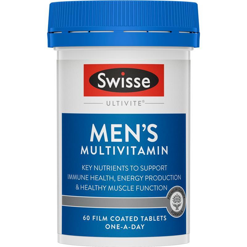 Load image into Gallery viewer, Swisse Ultivite Men's Multivitamin 60 Tablets
