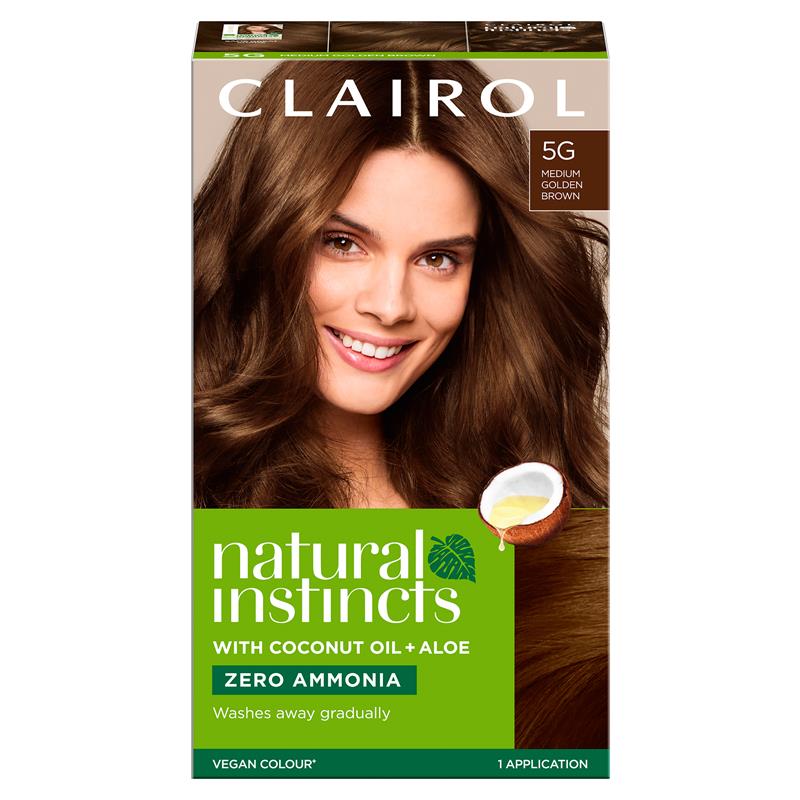 Load image into Gallery viewer, Natural Instincts 5G Pecan, Medium Golden Brown Semi Permanent Hair Colour
