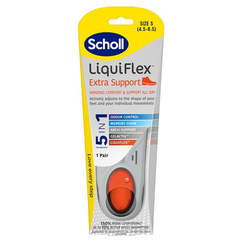 Load image into Gallery viewer, Scholl LiquiFlex Extra Support Insole Small
