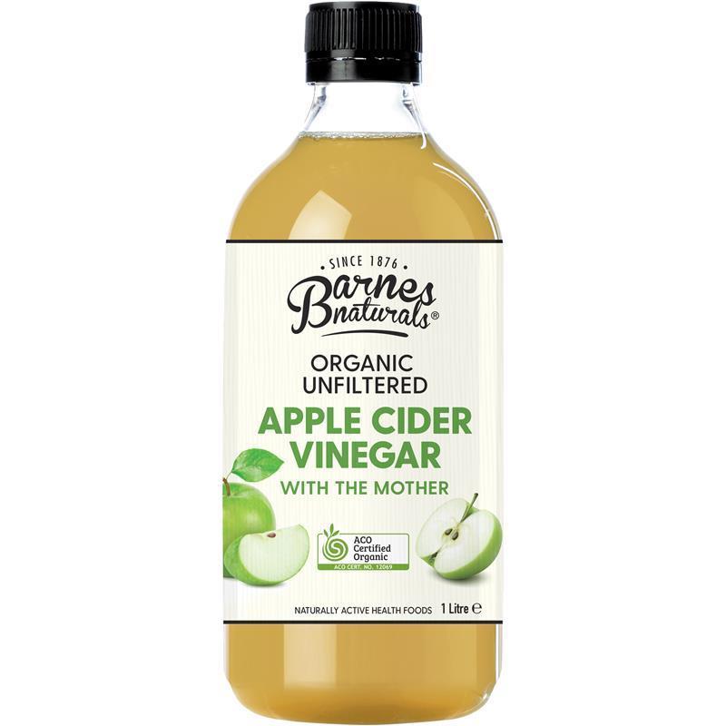 Load image into Gallery viewer, Barnes Naturals Organic Apple Cider Vinegar with the Mother 1L
