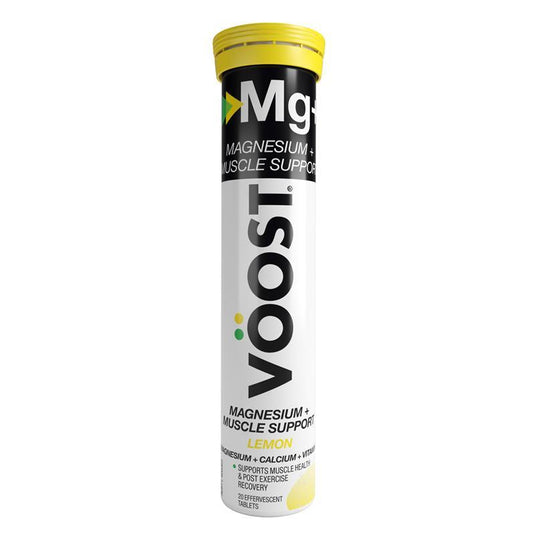 Voost Magnesium + Muscle Support Lemon Effervescent 20 Pack