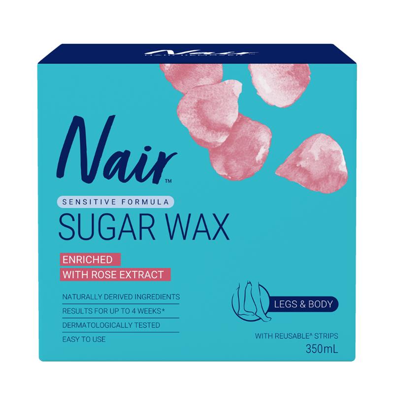 Load image into Gallery viewer, Nair Natural Origin Sugar Wax Rose 350ml
