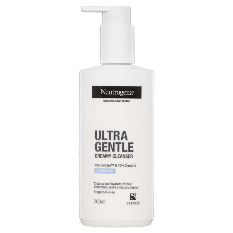 Load image into Gallery viewer, Neutrogena Ultra Gentle Creamy Face Cleanser 200ml
