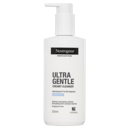 Neutrogena Ultra Gentle Creamy Face Cleanser 200ml