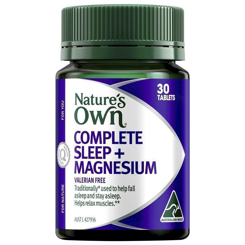 Load image into Gallery viewer, Nature's Own Complete Sleep + Magnesium 30 Tablets
