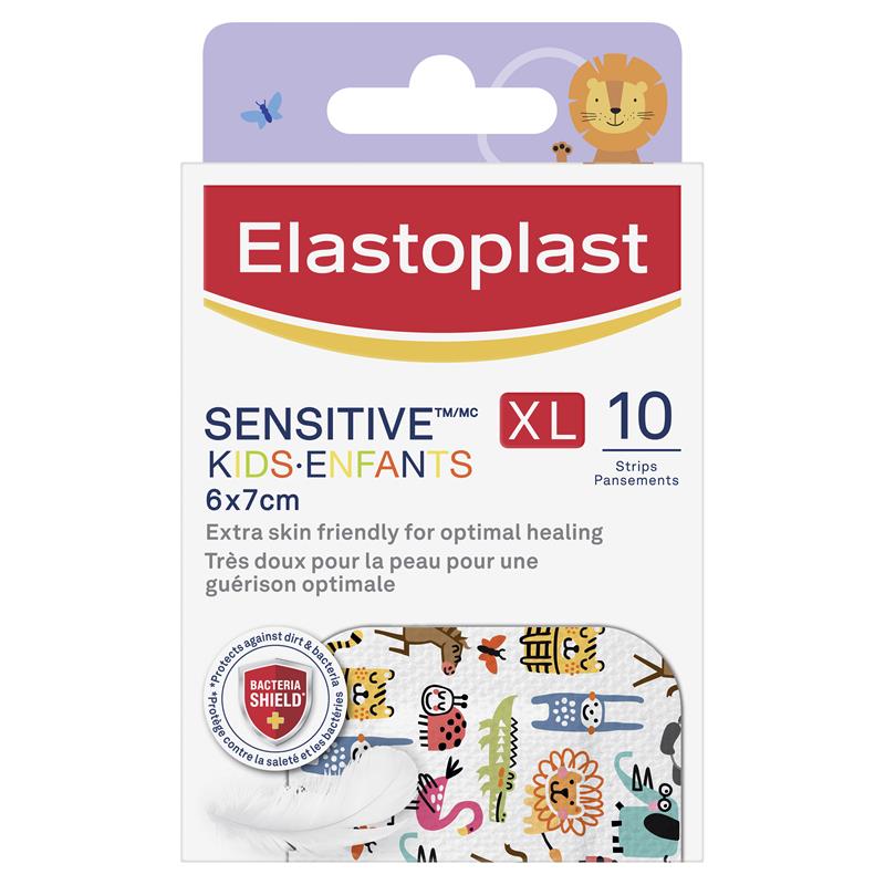 Load image into Gallery viewer, Elastoplast Kids Sensitive XL Dressing 10 Pack
