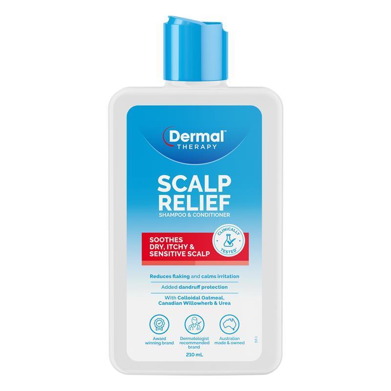Load image into Gallery viewer, Dermal Therapy Scalp Relief Shampoo &amp; Conditioner 210ml
