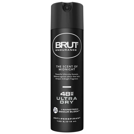 Brut Endurance 48HR Antiperspirant Deodorant Ultra Dry 130g
