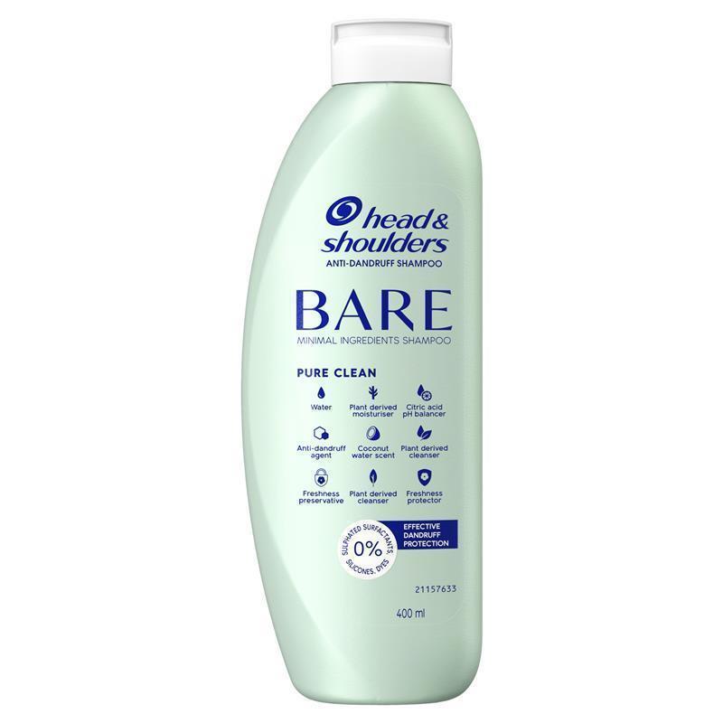 Load image into Gallery viewer, Head &amp; Shoulders BARE Pure Clean Shampoo 400ml

