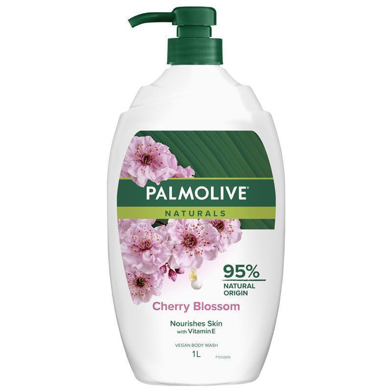 Load image into Gallery viewer, Palmolive Naturals Body Wash Cherry Blossom 1L
