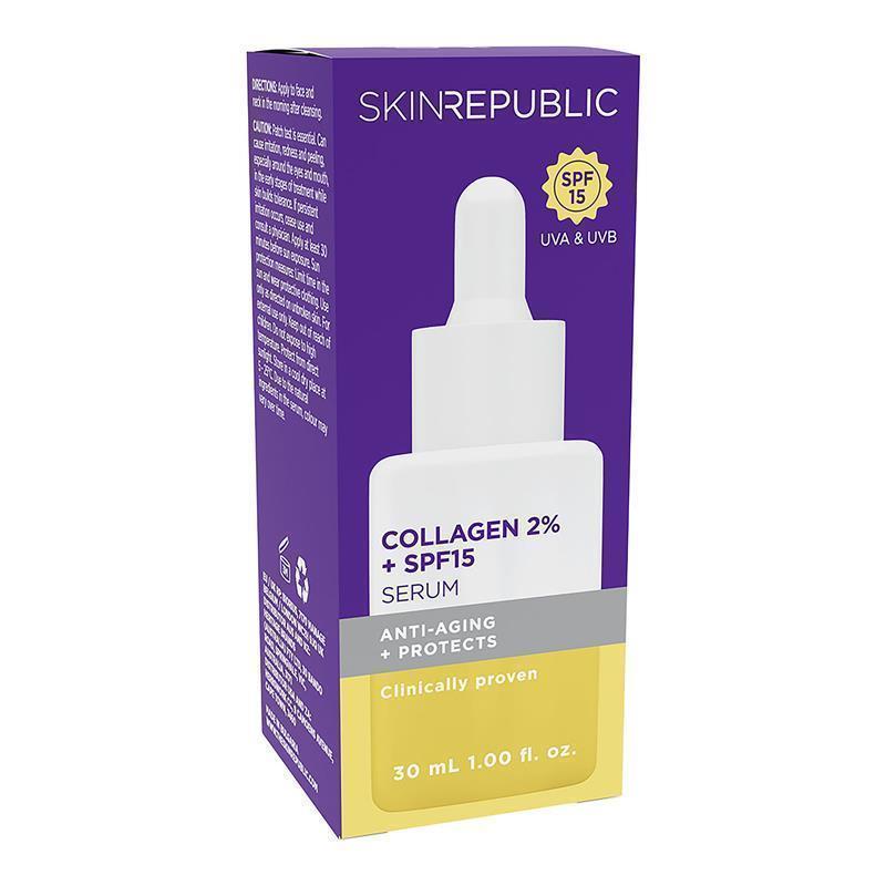 Load image into Gallery viewer, Skin Republic Collagen 2% + SPF Serum 30ml
