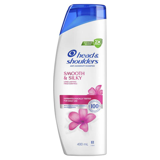 Head & Shoulders Smooth & Silky Anti-Dandruff Shampoo 400mL
