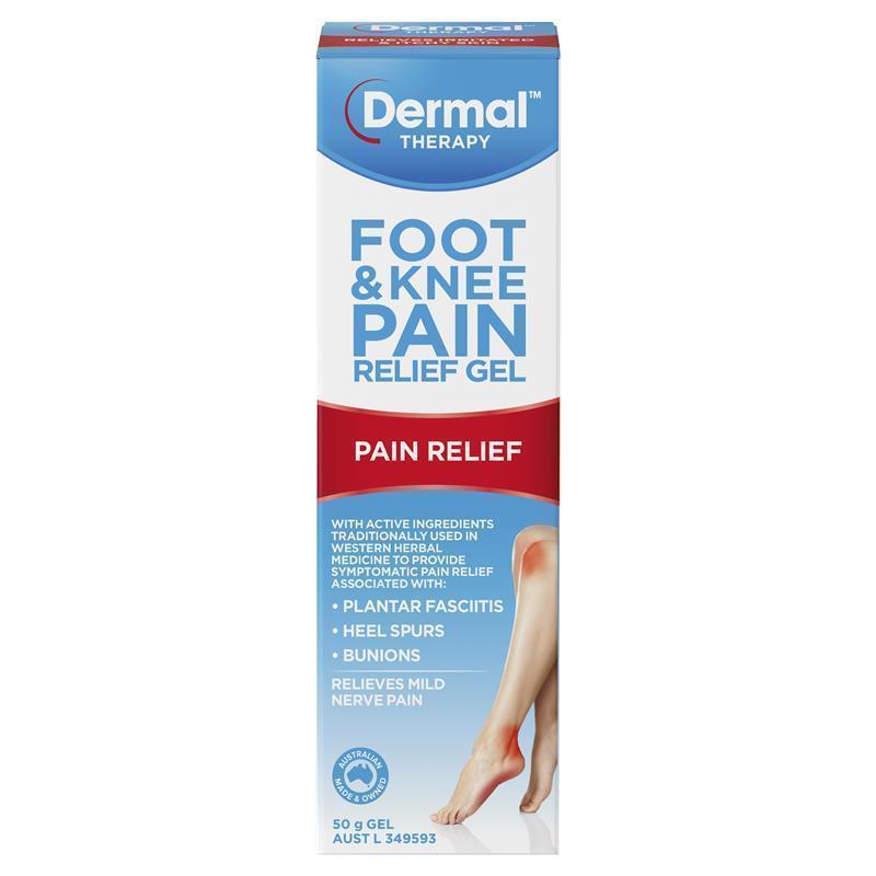 Load image into Gallery viewer, Dermal Therapy Foot &amp; Knee Pain Relief Gel 50g
