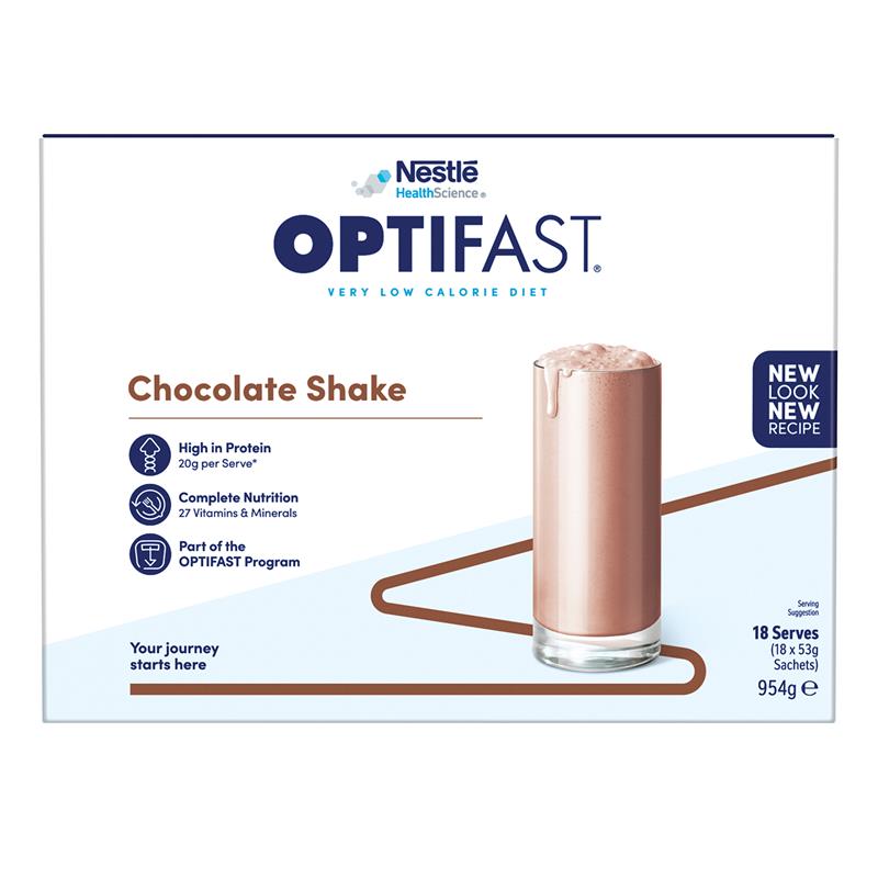 Load image into Gallery viewer, Optifast VLCD Shake Chocolate 18 x 53g
