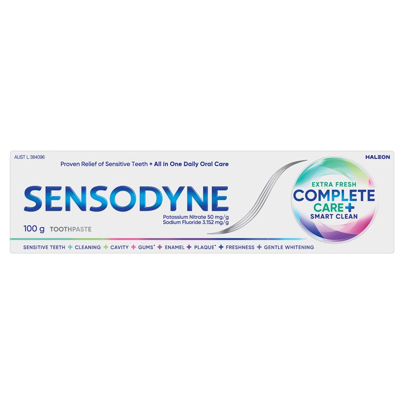 Load image into Gallery viewer, Sensodyne Toothpaste Complete Care + Smart Clean Extra Fresh 100g
