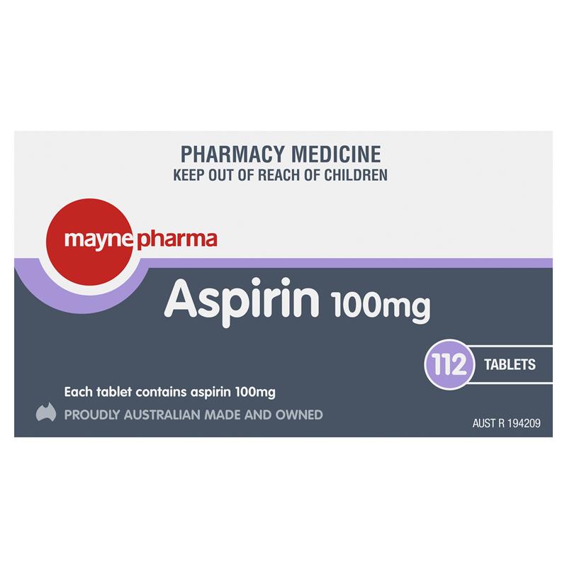 Load image into Gallery viewer, Mayne Aspirin 100mg 112 Tablets
