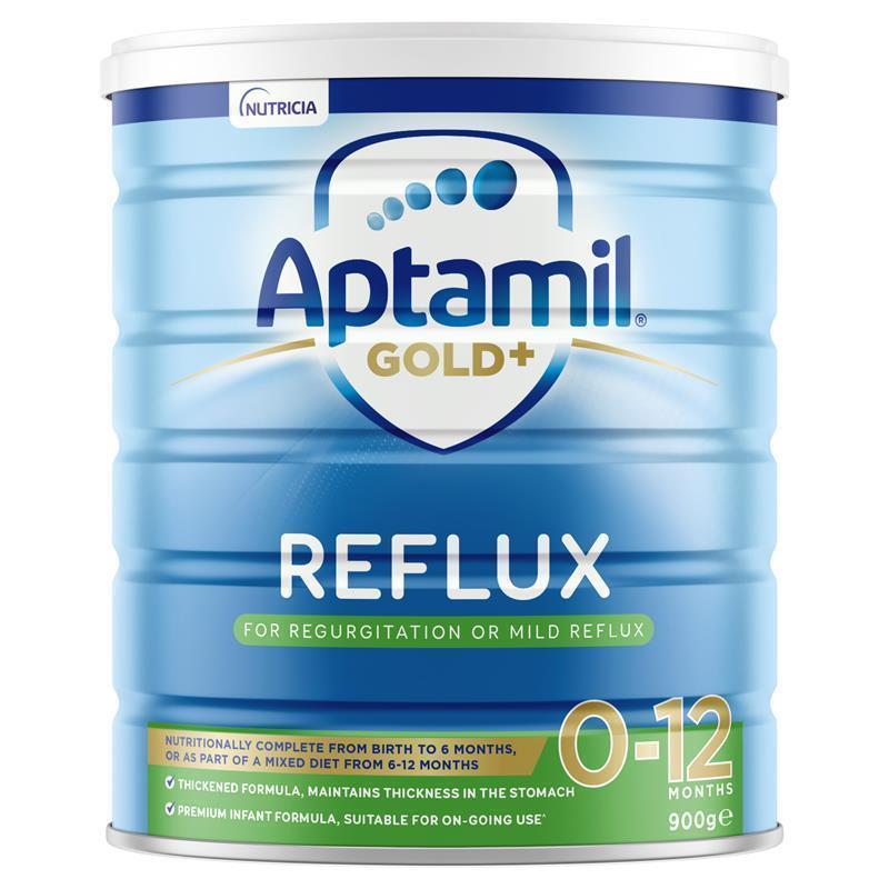 Load image into Gallery viewer, Aptamil Gold+ Reflux Baby Infant Formula Regurgitation or Mild Reflux From Birth to 12 Months 900g
