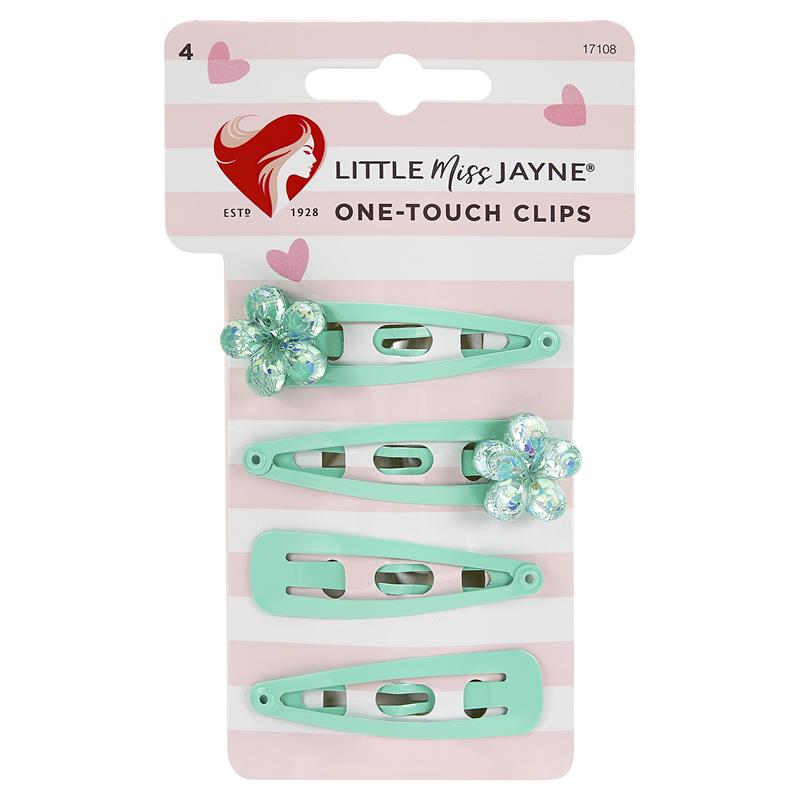 Load image into Gallery viewer, Lady Jayne Little Miss Clips 4 Pack
