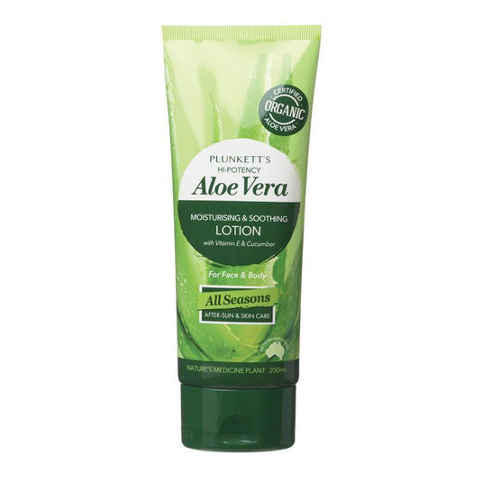 Plunketts Hi-Potency Aloe Vera Soothing & Hydrating Moisturiser 200ml