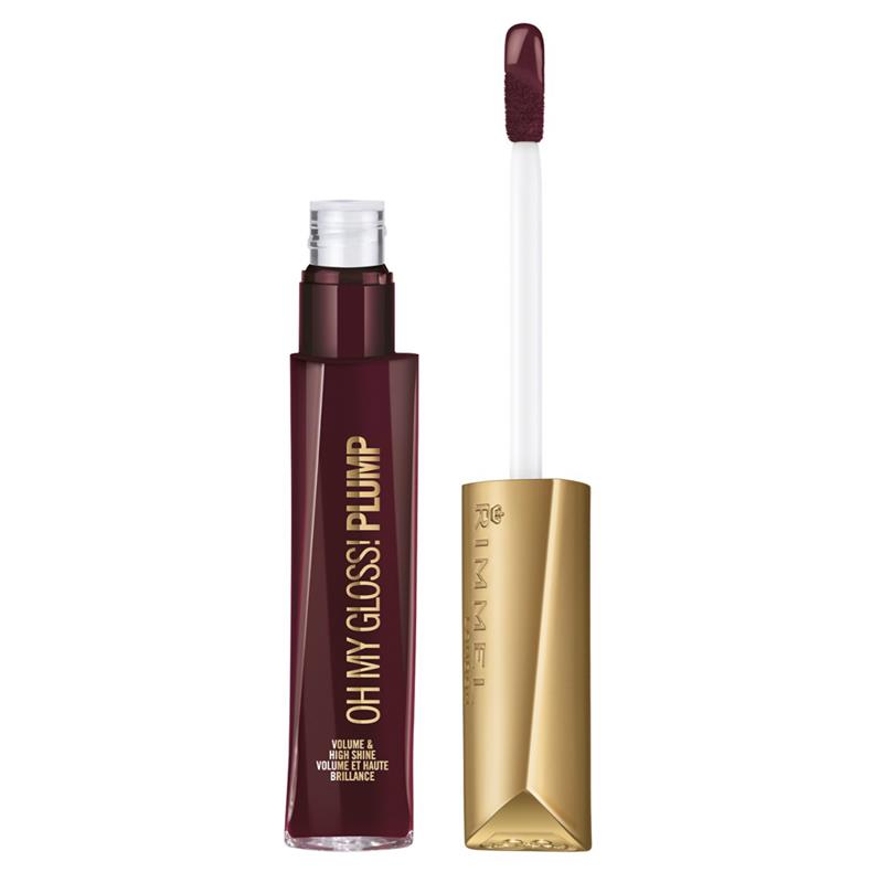 Load image into Gallery viewer, Rimmel Oh My Gloss Plump 841 Bittersweet Plum
