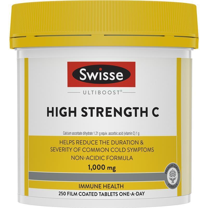 Load image into Gallery viewer, Swisse High Strength Vitamin C 1000mg 250 Tablets Exclusive Size

