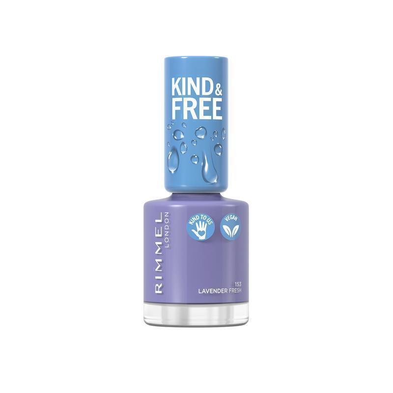 Load image into Gallery viewer, Rimmel Kind &amp; Free Nail Polish 153 Lavender Light
