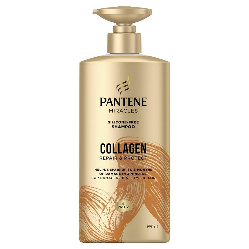 Load image into Gallery viewer, Pantene Miracles Collagen Repair &amp; Protect Shampoo 650ml
