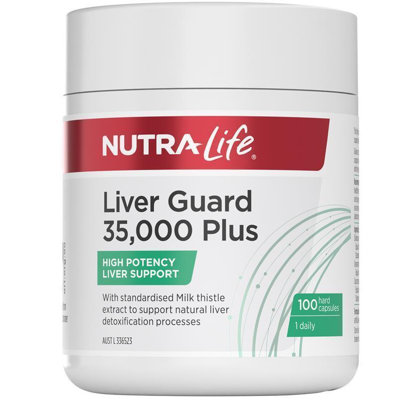 Load image into Gallery viewer, Nutra-Life Liver Guard 35000 Plus 100 Capsules
