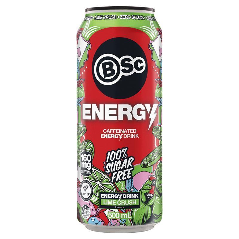Load image into Gallery viewer, BSc Energy Drink Lime Crush 500ml
