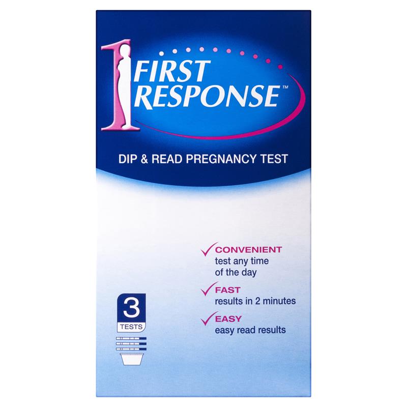 Load image into Gallery viewer, First Response Dip and Read Pregnancy Test 3 Tests
