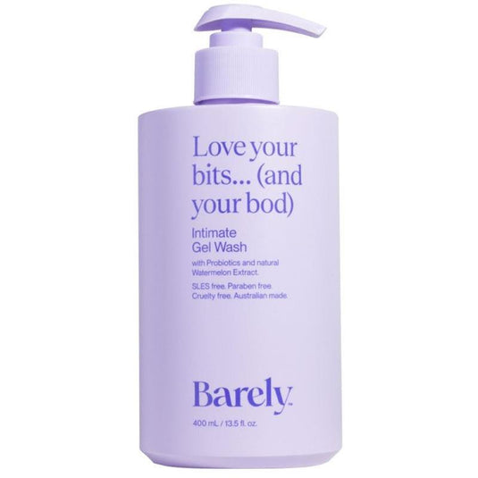 Barely Love your Bits Sensitive Prebiotics Gel Wash Watermelon 400ml