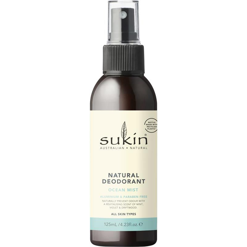 Load image into Gallery viewer, Sukin Natural Deodorant Ocean Mist 125ml
