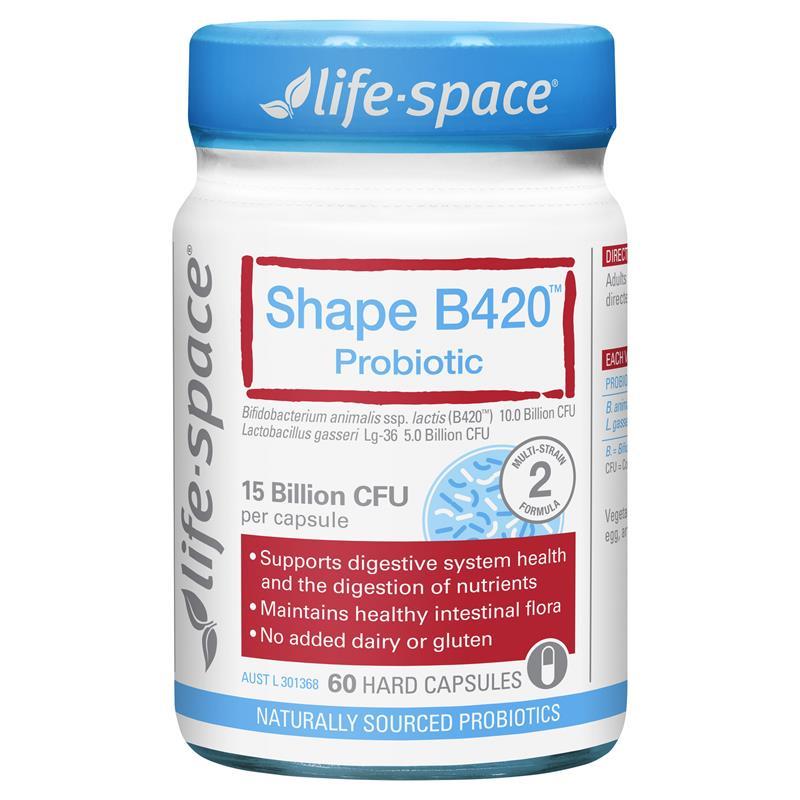 Load image into Gallery viewer, Life-Space Shape B420 Probiotic 60 Capsules
