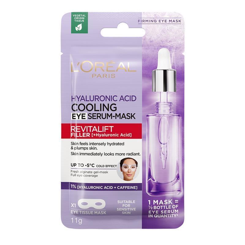 Load image into Gallery viewer, L'Oreal Paris Revitalift Filler Hyaluronic Acid And Caffeine Eye Mask
