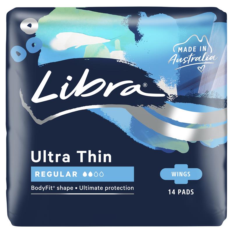Load image into Gallery viewer, Libra Pads Ultra Thins with Wings Regular 14
