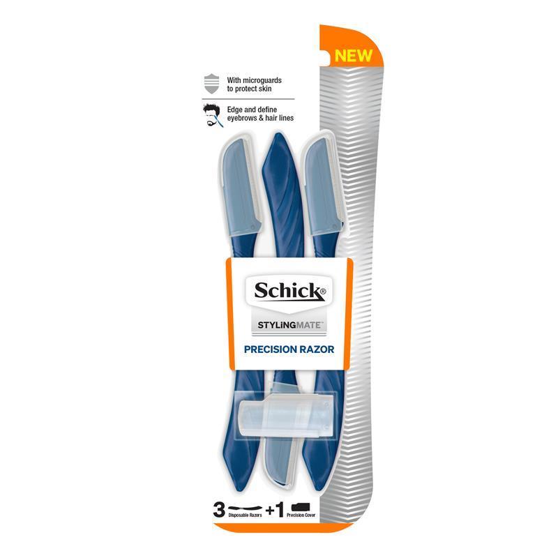 Load image into Gallery viewer, Schick Styling Mate Precision Razor 3 Pack
