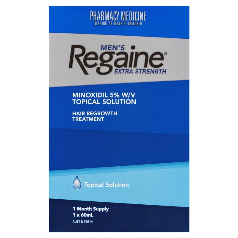 Load image into Gallery viewer, Regaine Mens 5% Minoxidil Solution Hair Regrowth Treatment 60ml

