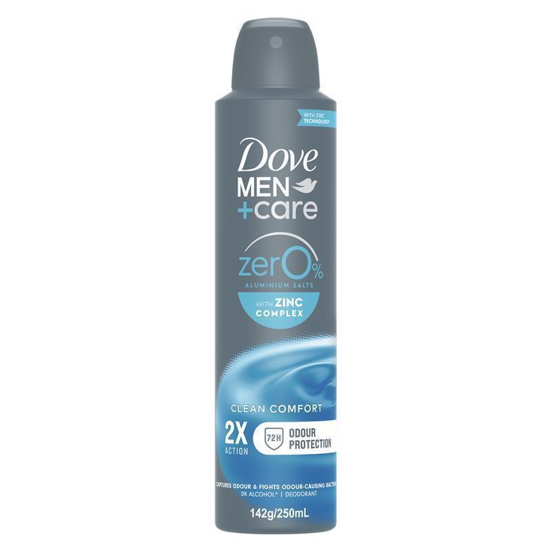 Load image into Gallery viewer, Dove Men + Care Zero Aluminium Clean Comfort 250ml
