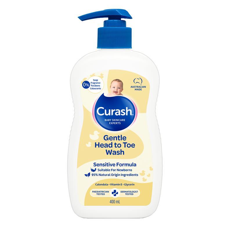 Load image into Gallery viewer, Curash Gentle Head To Toe Wash 400ml

